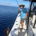 Sailfish caught on Deep Sea Fishing Charter