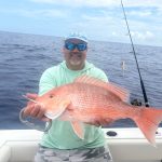 Red Snapper caught on Reel Time Fishing charter